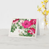 Petunia van Tanigami Konan Kaart (Gele Bloem)