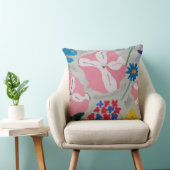 Petunia & Zomerbloemen Kussen (Stoel)