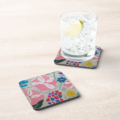 Petunia & Zomerbloemen Onderzetter (Rechterzijde)