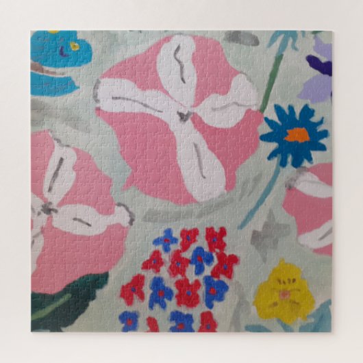 Petunia & Zomerbloemen puzzel (Verticaal)