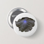 Petunia Zwart en Blauwe Knop Ronde Button 5,7 Cm (Voorkant /achterkant)