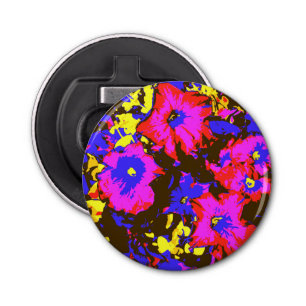 PETUNIAS BUTTON FLESOPENER