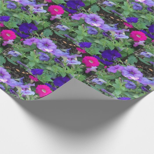 Petunias Cadeaupapier (Hoek)