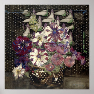 Petunia's door Charles Rennie Mackintosh Poster