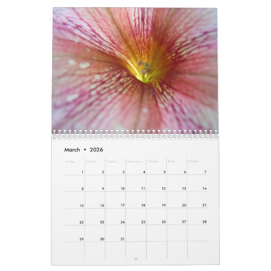 Petunias - een 20XX kalender (Mar 2026)