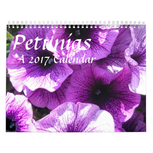 Petunias - een 20XX kalender (Hoes)