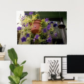 Petunias en de Dinner Bell Poster (Thuiskantoor)