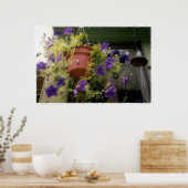 Petunias en de Dinner Bell Poster (Keuken)