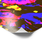 PETUNIAS FOTO AFDRUK (Hoek)