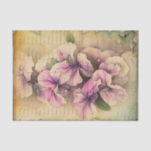 Petunias Journal II Tissuepapier