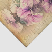  Petunias Journal II Tissuepapier (Detail)