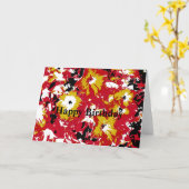 PETUNIAS KAART (Gele Bloem)