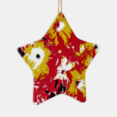 PETUNIAS KERAMISCH ORNAMENT (Rechts)