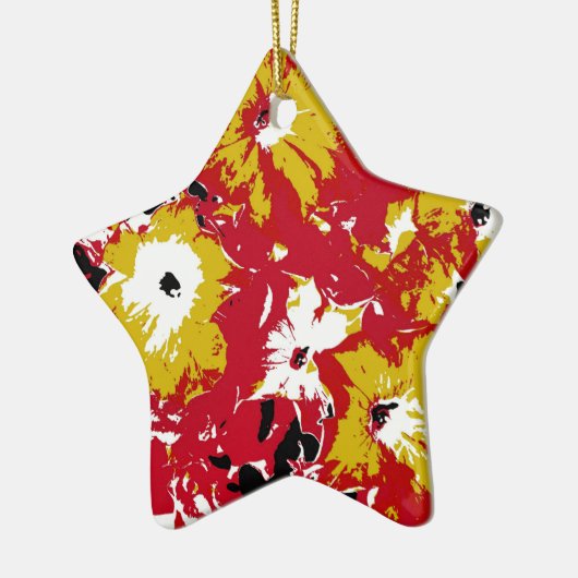 PETUNIAS KERAMISCH ORNAMENT (Links)