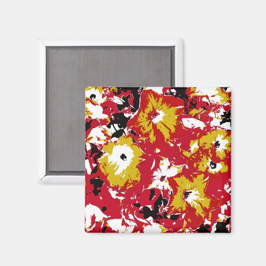 PETUNIAS MAGNEET (Voorkant / Achterkant)