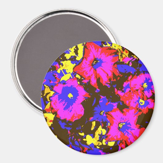 PETUNIAS MAGNEET (Voorkant / Achterkant)