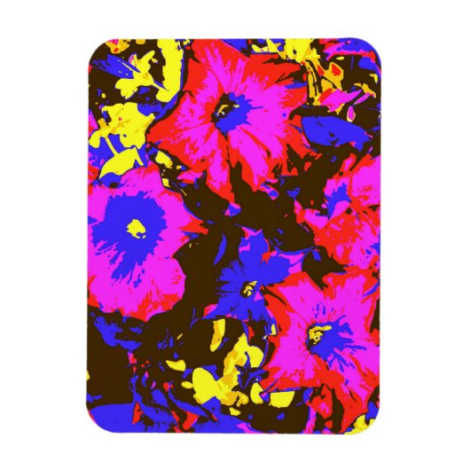 PETUNIAS MAGNEET (Verticaal)