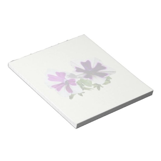 Petunias Permanent Guard Notitieblok (Schuin)