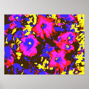 PETUNIAS POSTER