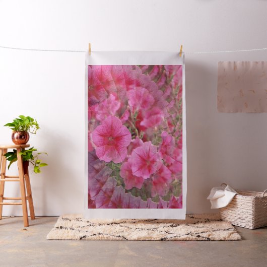  Petunia's..... Stof (Voorbeeld)