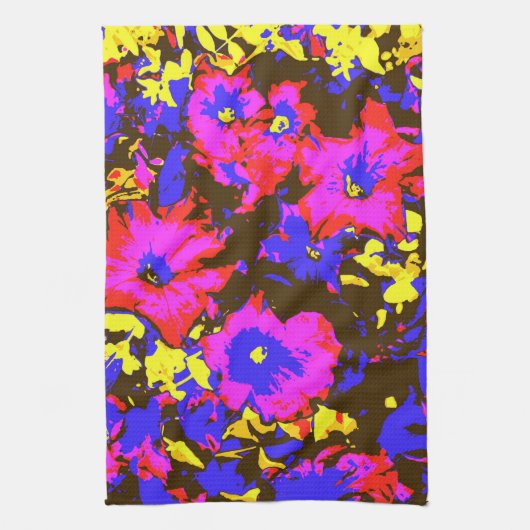 PETUNIAS THEEDOEK (Verticaal)