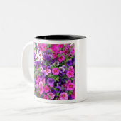  Petunias Tweekleurige Koffiemok (Voorkant links)