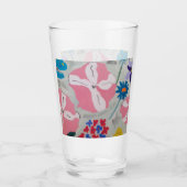 Petunia's & Zomerbloemen Glas (Voorkant)