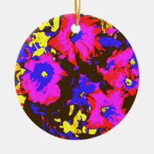 PETUNIESTROEMEN KERAMISCH ORNAMENT
