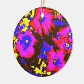 PETUNIESTROEMEN KERAMISCH ORNAMENT (Links)