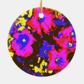 PETUNIESTROEMEN KERAMISCH ORNAMENT (Achterkant)