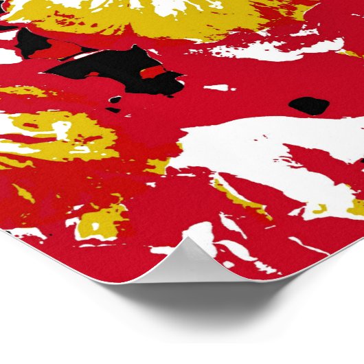 PETUNIESTROEMEN POSTER (Hoek)