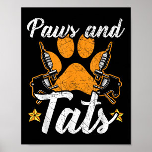 Peugen en tinten Tattoo Lover tatoeage Ow Poster
