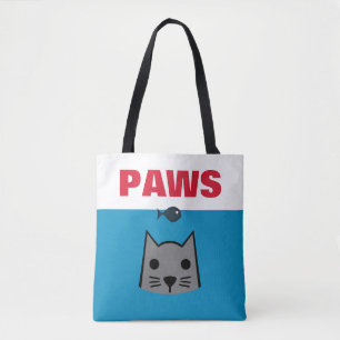 Peugen, kat tote bag
