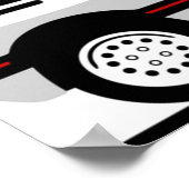 Peugeot 205 CTI Poster (Hoek)