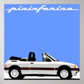 Peugeot 205 CTI Poster (Voorkant)