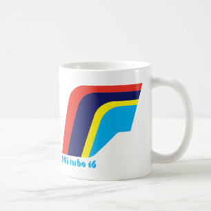 Peugeot 205 Turbo Rally Car Symbol Koffiemok
