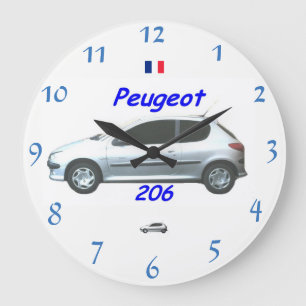 Peugeot 206 wandklok
