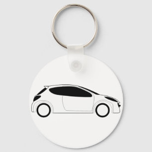 PEUGEOT 207 SLEUTELHANGER