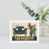 Peugeot (2) briefkaart (Staand voorkant)