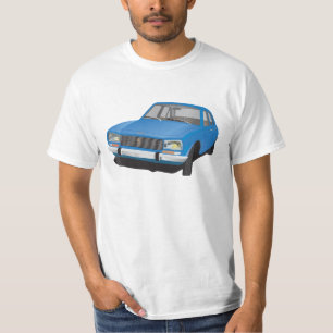 Peugeot 504 (blauwe) t-shirt