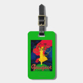 Peugeot Bicycle  PosterEuropa Bagagelabel (Voorkant verticaal)