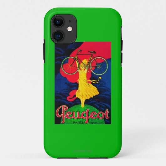 Peugeot Bicycle PosterEuropa Case-Mate iPhone Case (Achterkant)