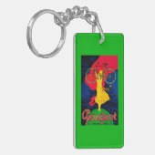 Peugeot Bicycle  PosterEuropa Sleutelhanger (Voorkant Links)