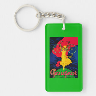 Peugeot Bicycle  PosterEuropa Sleutelhanger