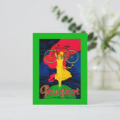 Peugeot Bicycle Vintage PosterEurope Briefkaart (Staand voorkant)