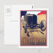 Peugeot Briefkaart (Voorkant / Achterkant)