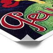 Peugeot-fietsen -  fietsenPoster Poster (Hoek)