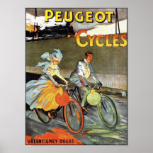Peugeot-fietsen - fietsenPoster