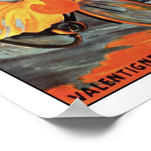 Peugeot-fietsen -  fietsenPoster Poster (Hoek)