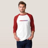 Peugeot retro font t-shirt (Voorkant volledig)